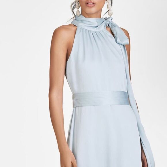 Sachin + Babi Kayla Gown Ice Blue Bridesmaid Wedding Prom NWT 2 $285 - Picture 6 of 7